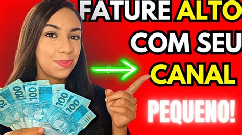 8 FORMAS DE GANHAR DINHEIRO NO YOUTUBE Sem Ser Monetizado YouTube