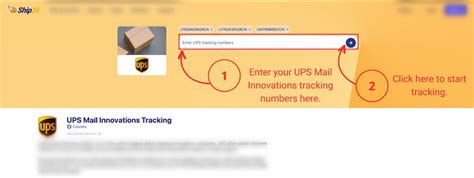 Ups Mail Innovations Tracking Guide