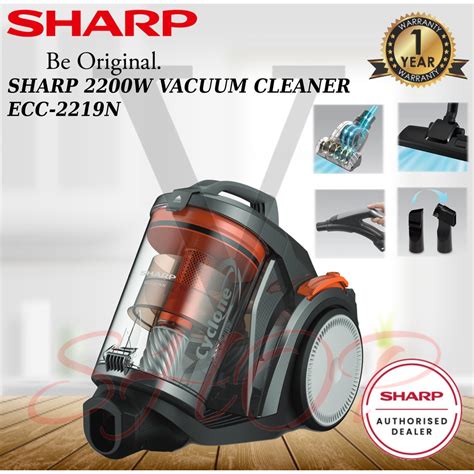 Sharp W W W Vortex Cyclone Bagless Vacuum Cleaner