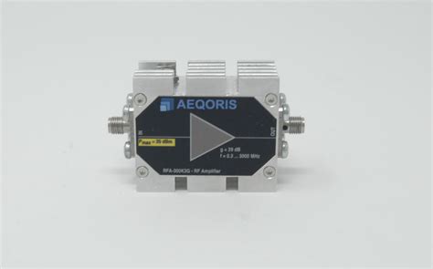 RFA 300K3G - HF-Verstärker - 300 kHz ... 3 GHz - Gain 29dB - Technology ...