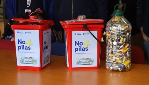 Culmina exitosa campaña de recolección de pilas en desuso de Frontel