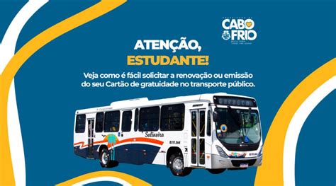 Estudantes De Cabo Frio Têm Até O Dia 5 De Abril Para Solicitar O