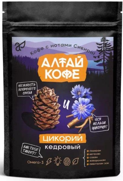 Купить Кедровый напиток Алтай кофе цикорий Алтай-Селигор недорого в Москве