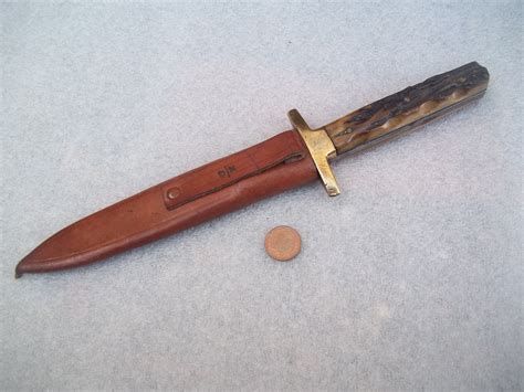 Antique Bowie Type Hunting Knife - Etsy