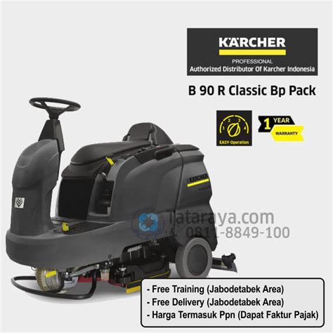 Ride On Scruber B90 R Classic Bp Distributor Resmi Karcher