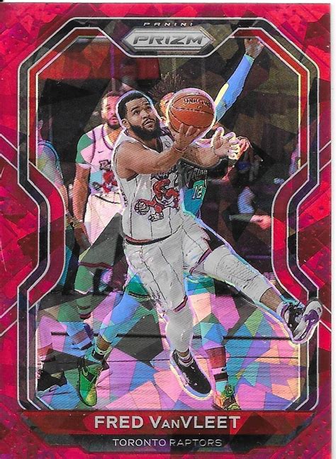 Prizm Red Ice Prizm Fred Vanvleet Toronto Raptors Ebay