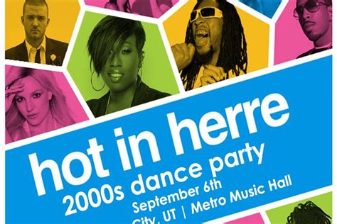 Hot In Herre 2000s Dance Party Tickets Saturday September 6 2025 At