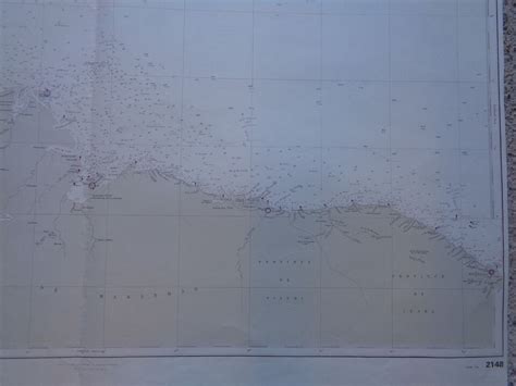 Marine Map SHOM Coast Of Brazil From The Mouth Of The Amazon To Ceara