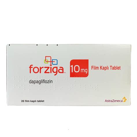 Forxiga 10mg Dapagliflozin Astrazeneca H 28v