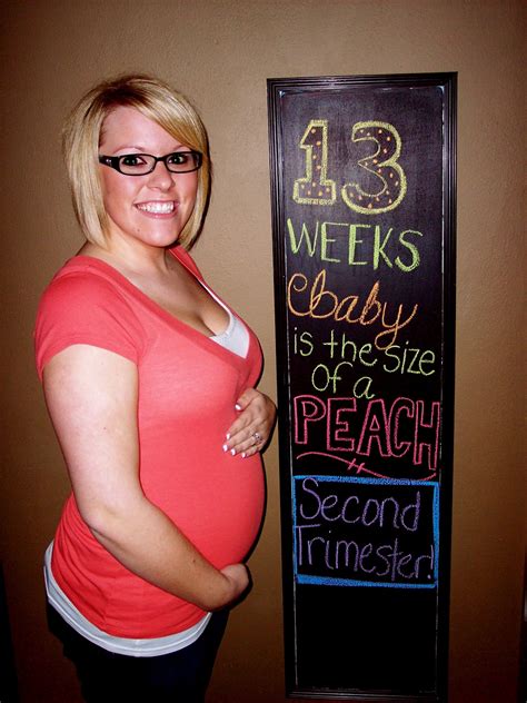 Baby Donaldson: Week 13-Baby is the size of a PEACH!!!