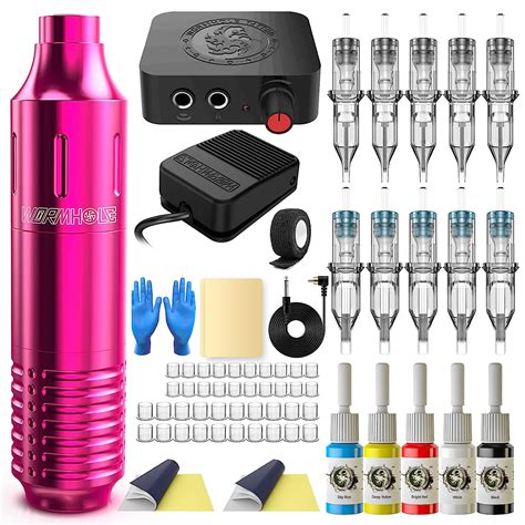 Tattoo Kit Wormhole Tattoo Pen Kit Cartridge Tattoo Machine