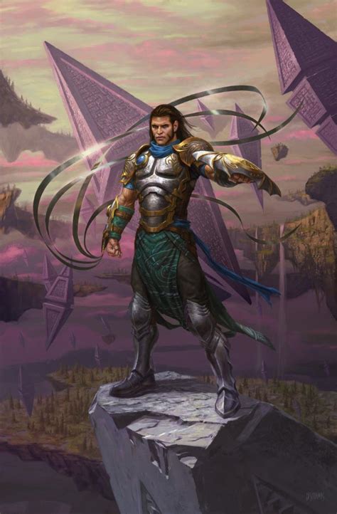 Gideon, Ally of Zendikar MtG Art from Battle for Zendikar Set by Eric Deschamps - Art of Magic ...