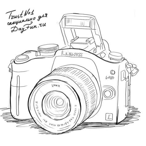 How To Draw A Camera Step By Step 5 Camera Drawing Art Camera