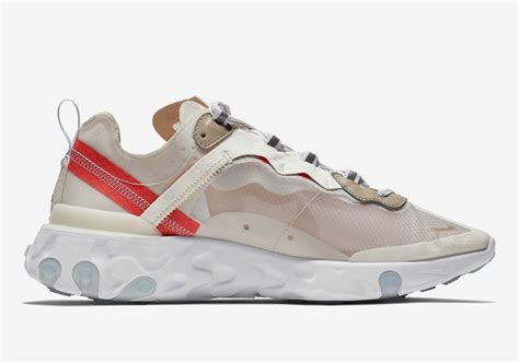 Nike React Element 87 Sail/Light Bone Overseas Release Date | Nice Kicks