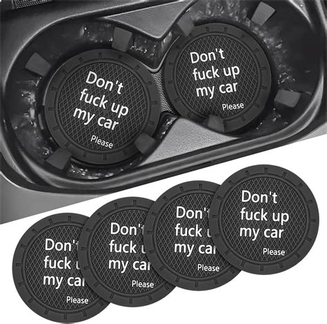 Amazon Car Cup Holder Coaster Pack Non Slip Cup Holders