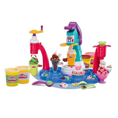 Play-Doh Magic Swirl Ice Cream Shoppe Playset Rules & Instructions ...