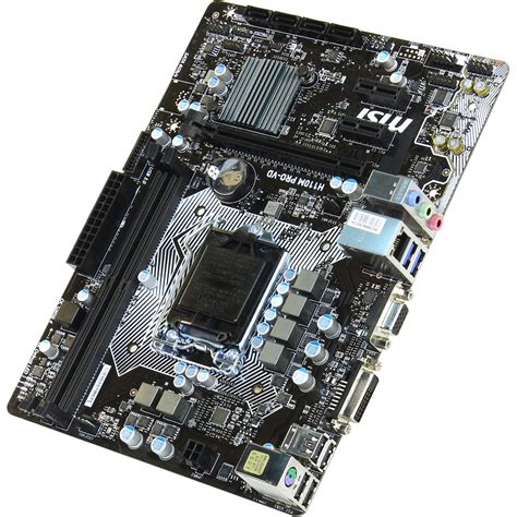 Msi H M Pro D Matx Motherboard Intel Lga Socket W Dvi Video