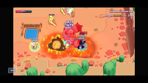 Boss Fight Insane 16 Brawl Stars 3😀 Youtube