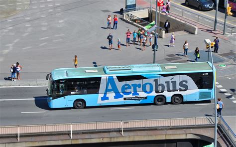 Barcelona Aerobus Tickets Airport Transfer From Barcelonael Prat Airport