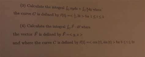 Solved 3 Calculate the integral ſo wyda Sady where the Chegg