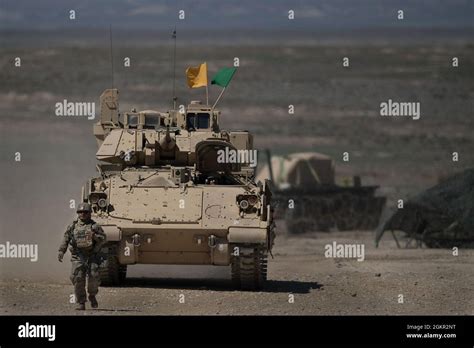 Preparing For Gunnery With The Units Bradley Fighting Vehicles