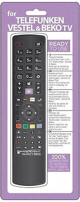 Remote Control For Telefunken Plasma Tv Model Tlpl Ebay