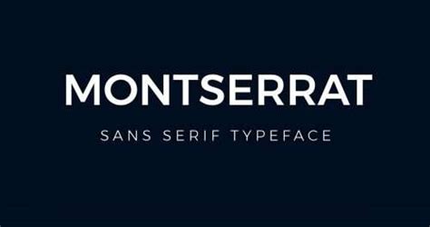 Montserrat Roman Font Free Download - SamsungFontAPKs