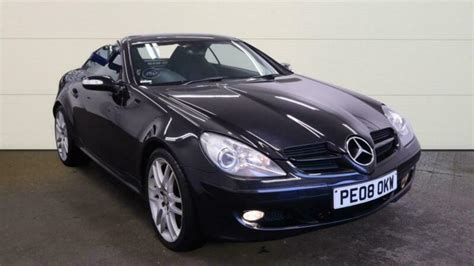 Mercedes Benz Slk Slk Dr Tip Auto Convertible Full Black