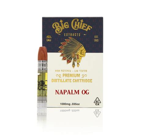 Napalm Og Big Chief Carts Thc Vape Carts