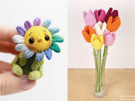 Crochet Flowers - Free Patterns