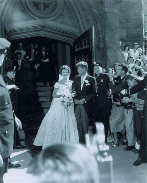 Jfk Jackie Wedding Photos Picture Of John F Kennedys Wedding Glamour