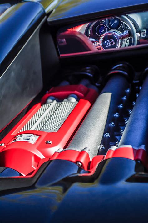 2015 Bugatti Veyron Legend Engine 0460c Photograph By Jill Reger