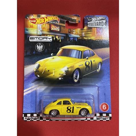 Hot Wheels Porsche 356 Outlaw Car Culture Boulevard Shopee Malaysia