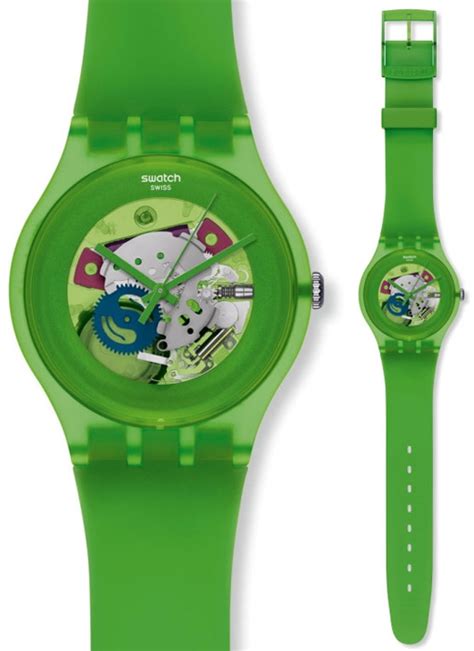 Swatch Suog103 Green Lacquered