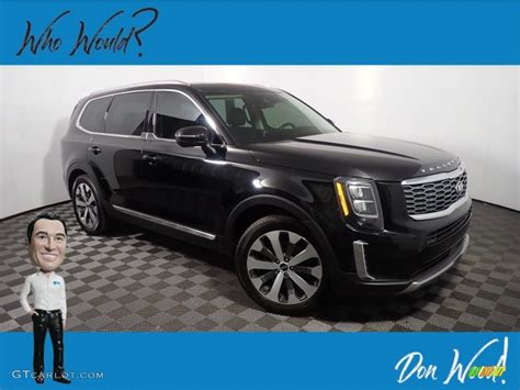 2021 Ebony Black Kia Telluride Ex Awd 146097855 Photo 20 Gtcarlot