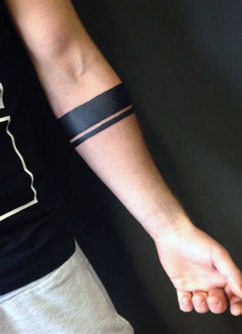 Şerit Dövme Modelleri Tesettür Giyim Forearm band tattoos Arm band