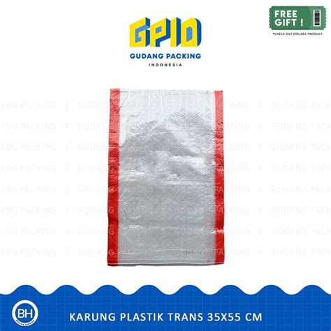 Jual Top Produk Karung Plastik Transparan Ukuran Beras Kg X