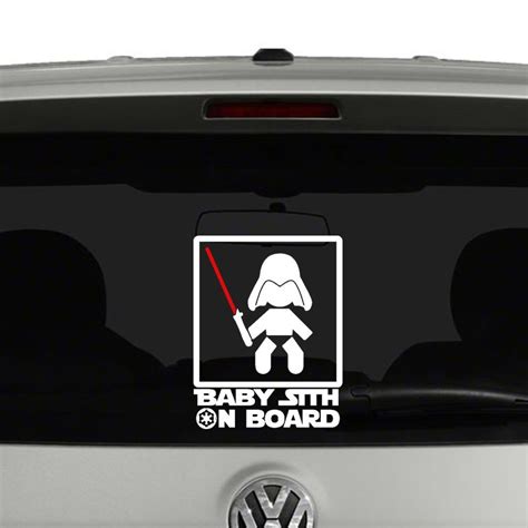 Baby Sith On Board Vinyl Decal Cosmic Frogs Vinyl