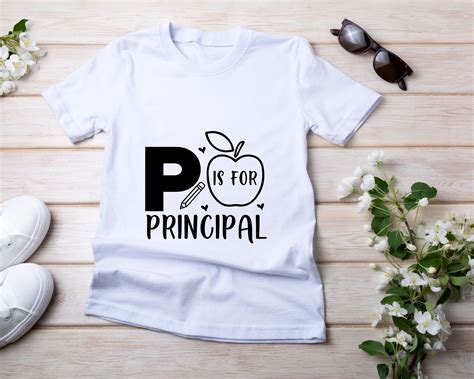 Principal Svg Assistant Principal Principal T Principal Etsy