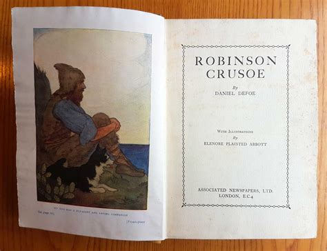 Robinson Crusoe By Daniel Defoe With Illustrations By Elenore Plaisted