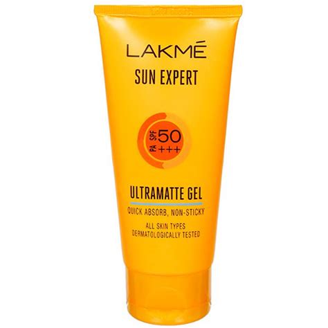 Buy Lakme Sun Expert Spf 50 Pa Ultra Matte Gel 100 G Online At Best