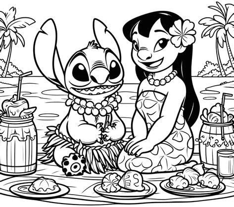 Lilo And Stitch Coloring Pages Brand New Coloring Sheets In