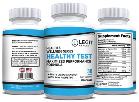 Healthy Testosterone – Legit Supplements