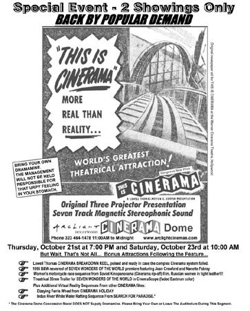 “This Is Cinerama” Returns To The Cinerama Dome! - Cinema Treasures