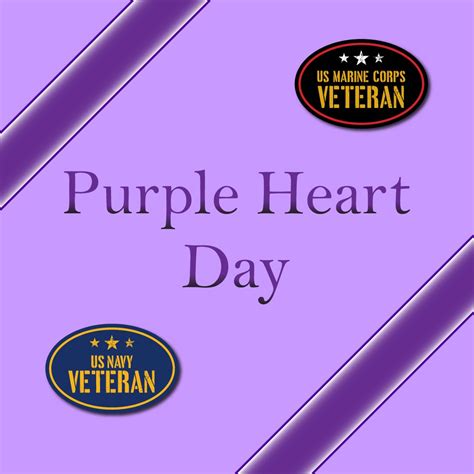 Purple Heart Day Magnetmeup