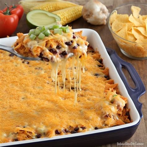 Cheesy and Crunchy Doritos Chicken Casserole - Nine Recipes