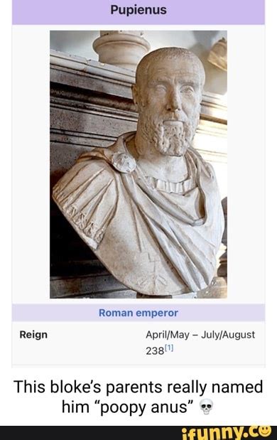 Pupienus Roman Emperor Reign 238 This Bloke S Parents Really Named