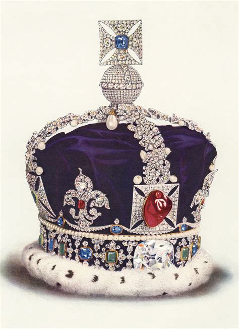 The Real Crown Queen Elizabeths Imperial State Crown Royal Crown