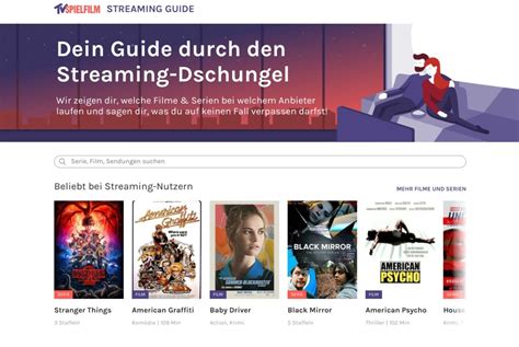 Tv Spielfilm Fernsehzeitung Denkt Neu Jetzt Mit Streaming Guide