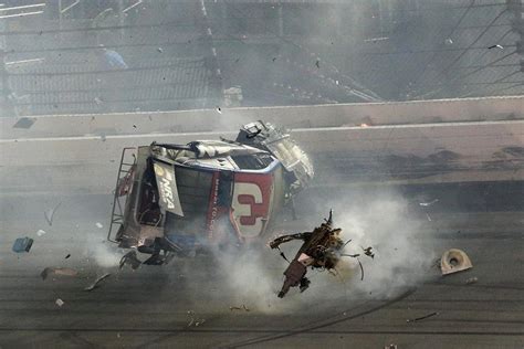 Photos Horrifying Airborne Crash At Daytona NASCAR Race